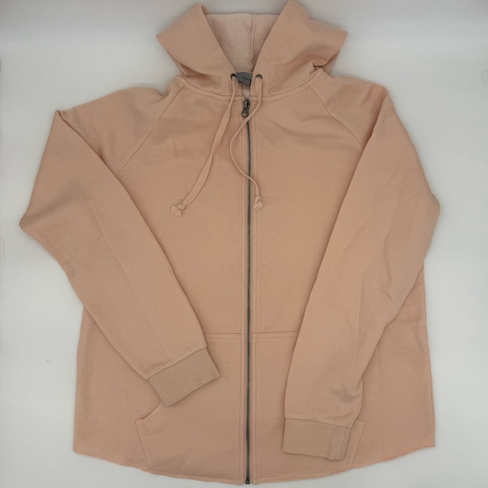 Women's Zip-Up Hoodie in Blush